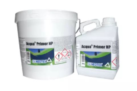 Vật liệu chống thấm Acqua Primer NP màu Ghi nhạt NEOTEX 7kg