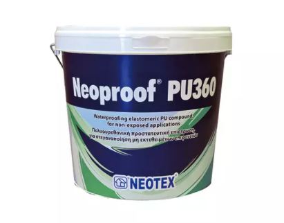 Vật liệu chống thấm Neoproof PU 360 màu Trắng NEOTEX 13kg
